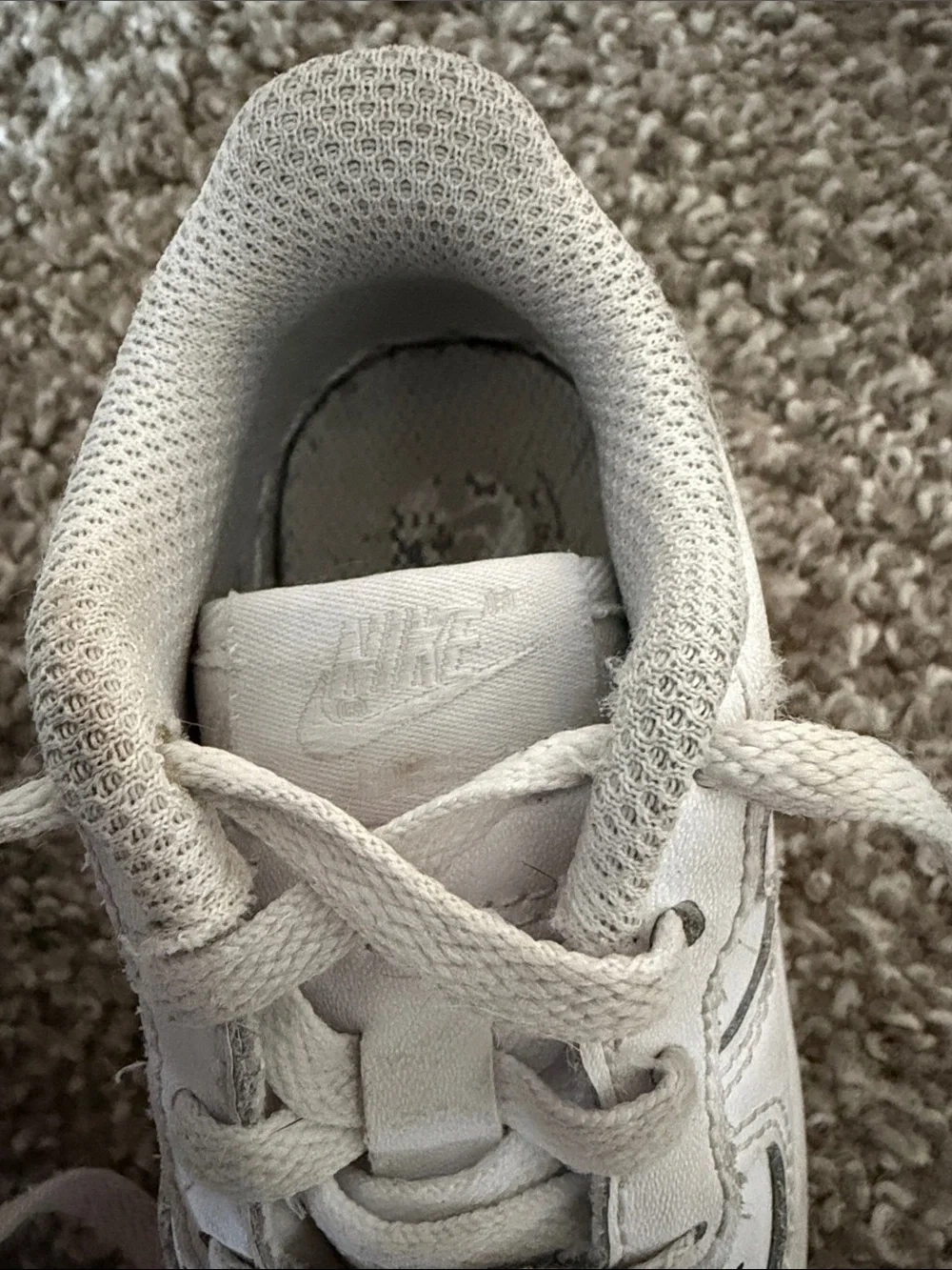 Nike White Kids Casual Sneakers